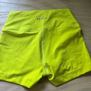 Nobull Neon Ribbed Shorts